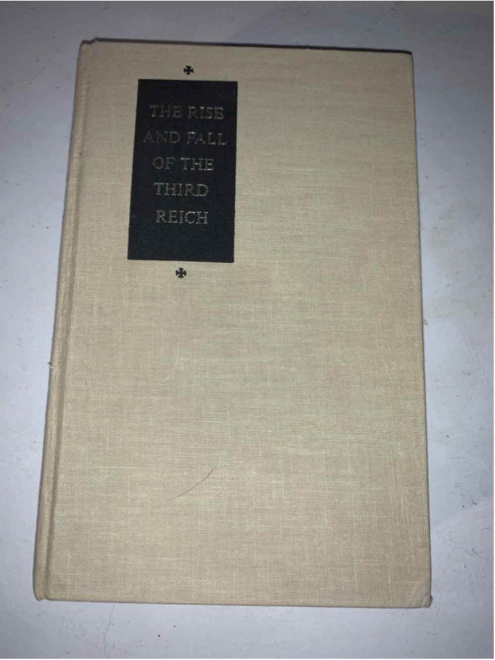 The Rise and Fall of the Third Reich hardcover book
